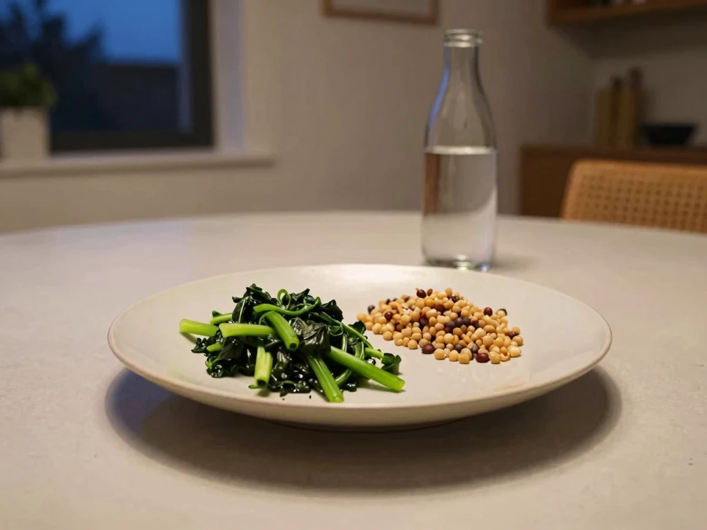 Abstract moon bowl illustration for Ghalmaresqueblen evening meals